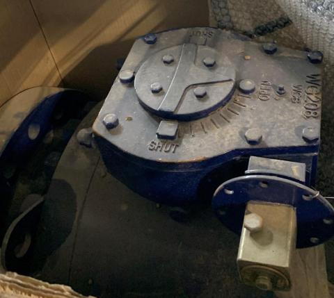 Inside crate