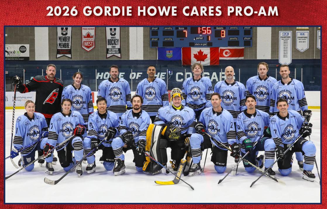 Birchcliff Energy hockey team at the 2026 Gordie Howe CARES Pro-Am