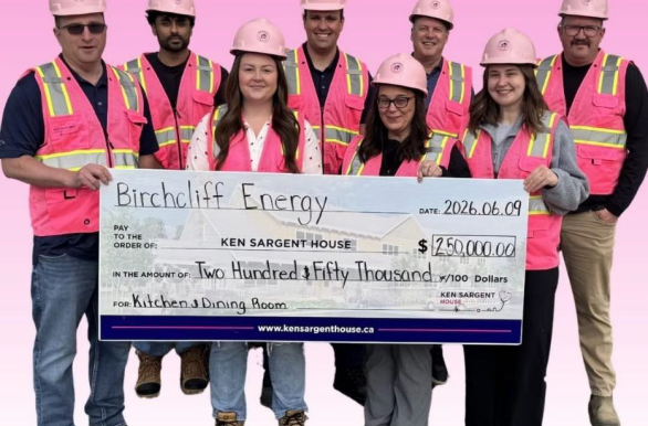Birchcliff Supports Ken Sargent House with a $250,000 Donation